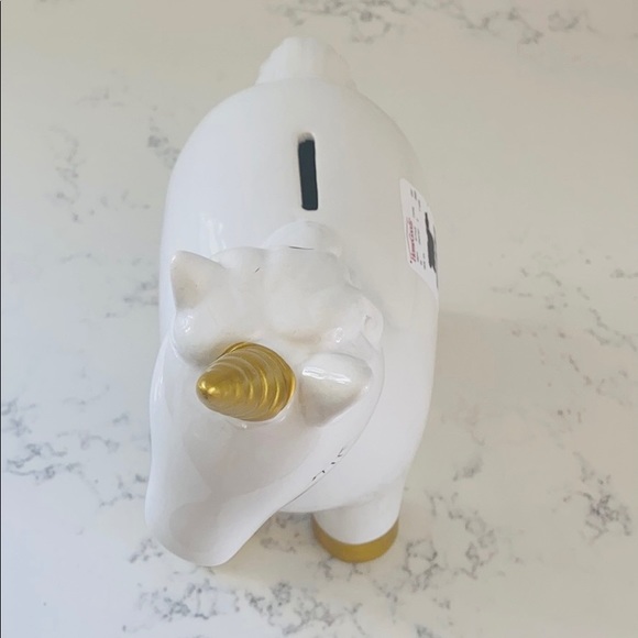 Home Goods Ceramic Unicorn Coin Bank - Picture 11 of 13